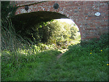 SK7734 : Bridge 50, Grantham Canal near Barkestone by Kate Jewell