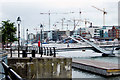 O1634 : Quayside development, Dublin Docks by Crispin Purdye