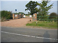 Entrance to Elton Park Farm, Nottinghamshire