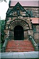 Kirkby, St Chad - south porch entrance