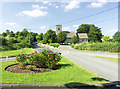 ST688751 Siston Lane looking N past Parish Church