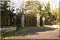 Nettleham Hall gates