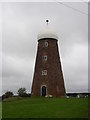 SE7704 : Old Windmill At Belton by Jon Clark