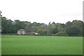 Farm overlooking fields