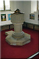 TF0889 : Middle Rasen Church - Norman Font by David Wright