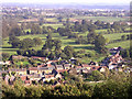 View east from the tower on St Michael