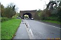 Taplow: railway bridge over the A4 road