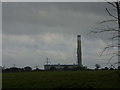 Chapel Lane, Fawley looking towards Fawley Power Station