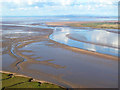 NY1756 : Channel of River Wampool, Solway Estuary, Cumbria by Simon Ledingham