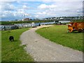 Frodsham Marsh Farm and Ship Canal