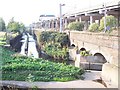 Water, rail and road at Bescot