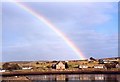 View of Aultbea with rainbow. 1999