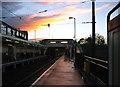 NZ3371 : West Monkseaton Metro, evening sky by Alan Fearon