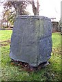 Cross base in Rastrick Churchyard