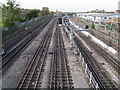 Metropolitan Line railway at Harrow-on-the-Hill