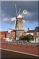 TF3344 : Maud Foster Windmill by Christine Hasman