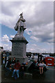 Statue of Prince William of Orange, who landed at Brixham, November 5th, 1684