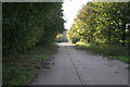 Line of old railway, near Stoke Rochford