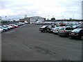 NZ4513 : Manheim Car Auctions Storage Area by Mick Garratt
