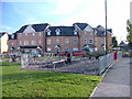 New housing on the site of the old Harrogate Hospital.