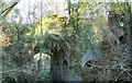 Overgrown kilns at Pistyll near Llandybie