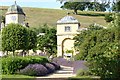 The lavender walk at Castle Hill Gardens