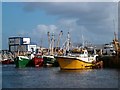 C6439 : Fishing Fleet, Greencastle, Inishowen by Patrick Mackie