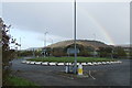 Roundabout at the southern end of the Wendover by-pass