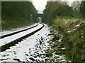 Former railway station at Derwydd near Llandybie