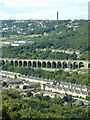 Copley Viaduct from Greetland Moor