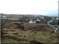 View looking South East back down Waternish