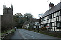 Longhope church and nearby cottages