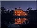 TQ3398 : Forty Hall with Crescent Moon by Christine Matthews