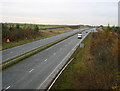 The A696 east of Low Luddick