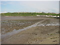 NY0237 : Mudflats adjacent to Maryport harbour by Bob Jenkins