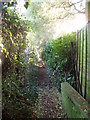 Footpath at the back of Biddenham