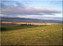 NO7371 : Barnhill Farm with Mearns hills in the distance by Dominic Dawn Harry and Jacob Paterson