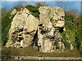SK5374 : Caves Creswell Crags by Nigel Homer