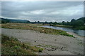 Looking north along the River Wye from Glasbury Bridge