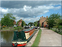 SK4430 : Shardlow lock on the Trent and Mersey Canal by Malcolm Reeve