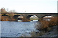 NY4056 : A7 Roadbridge over River Eden in Carlisle by Bob Jenkins