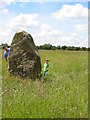 SU7593 : Millennium Stone at Ibstone Common by Ian Day