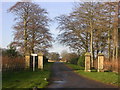 Entrance to Cliffe Hall, near Piercebridge