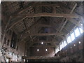 Barn interior, Bach-y-graig