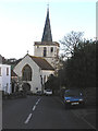 Stogursey church from main street