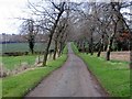 SP3656 : Driveway to Kingston Farm by David Stowell