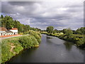 River Dee between Holt and Farndon