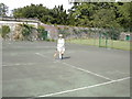 Tennis Courts at the Green Hotel Kinross-Preparing for Wimbledon!