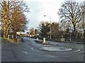 TL3502 : Roundabout on College Road Cheshunt by Christine Matthews