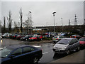 Burger King and parking at Tower Park, Poole